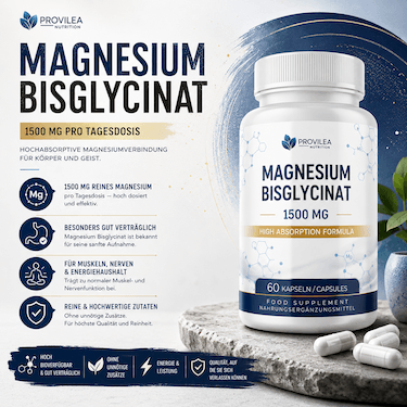 Provilea Magnesiumbisglycinat Kapseln hohe Bioverfügbarkeit Shop Apotheke