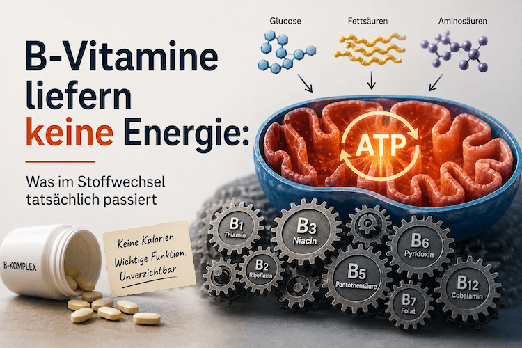 B-Vitamine und Energiestoffwechsel Vitamin B12 Folat Thiamin